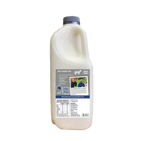 Gippsland Jersey Light Milk  2L