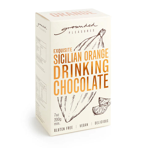 Grounded Pleasures Exquisite Sicilian Orange Drinking Chocolate 200g