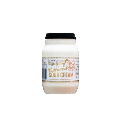 Gippsland Jersey Cultured Sour Cream (Crème Fraiche)  300mL