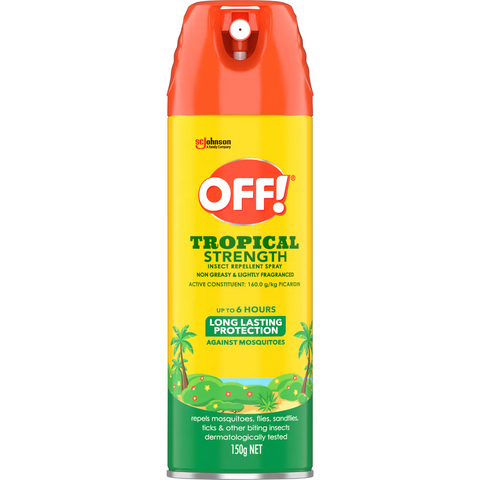 Off! Insect Repellent Aerosol Spray Tropical Strength 150g