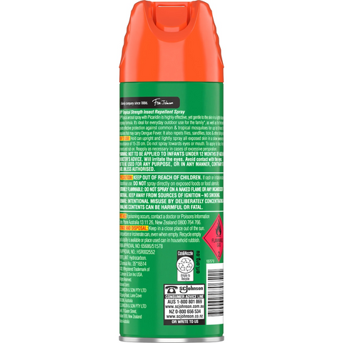 Off! Insect Repellent Aerosol Spray Tropical Strength 150g