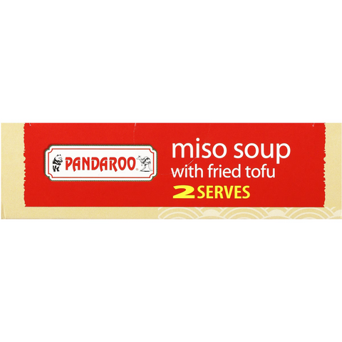 Pandaroo Japanese Instant Miso Soup Fried Tofu 12g