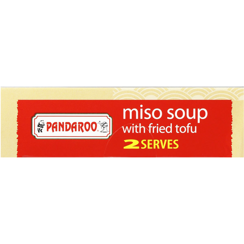 Pandaroo Japanese Instant Miso Soup Fried Tofu 12g