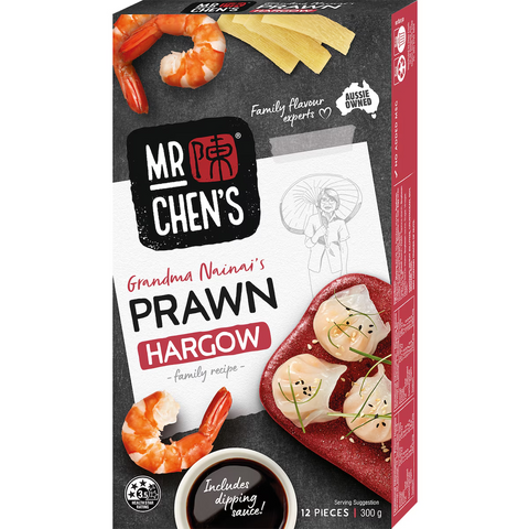 Mr Chen's Prawn Hargow Dumplings 300g