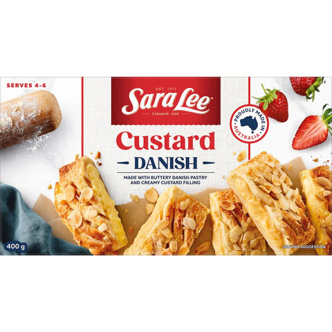 Sara Lee Custard Danish 400g