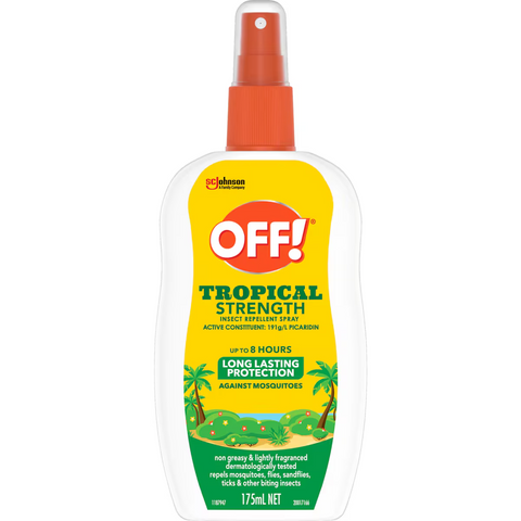 Off! Insect Repellent Pump Spray Tropical Strength 175mL