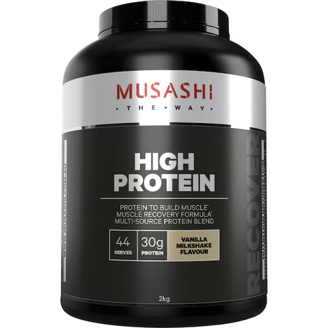 Musashi High Protein Van Milkshake Powder 2kg