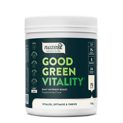 Nuzest Good Green Vitality Daily Nutrient Boost 750g