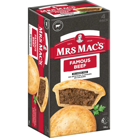 Mrs Mac's Pies Famous Beef 700g