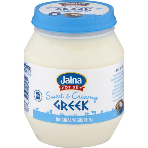 Jalna Sweet & Creamy Greek Yoghurt 1kg