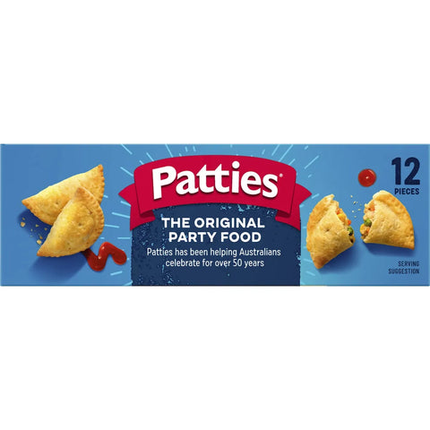 Patties Party Pasties 12 Pieces 500g