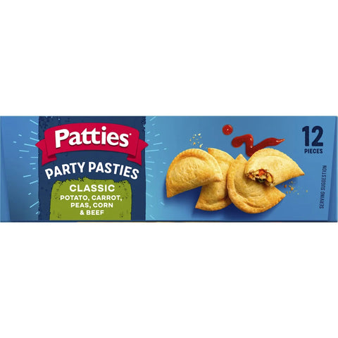 Patties Party Pasties 12 Pieces 500g