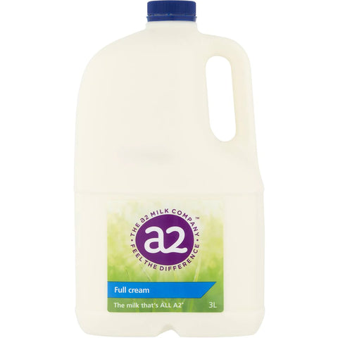 a2 Milk Full Cream Milk 3L