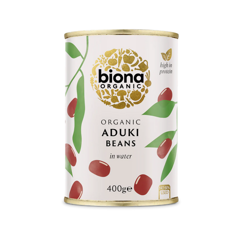 Biona Organic Aduki Beans in Water - 400g