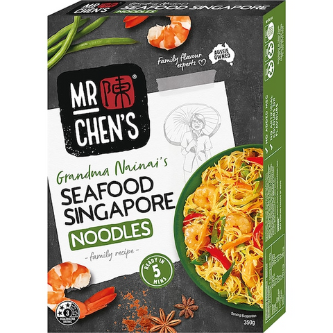 Mr Chen's Seafood Singapore Noodles 350g