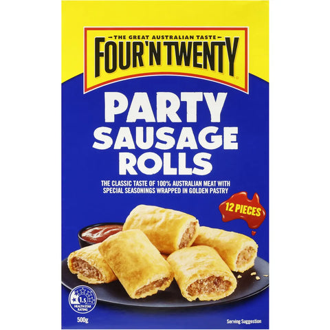 Four'n Twenty Sausage Roll Party 12 Pcs 500g