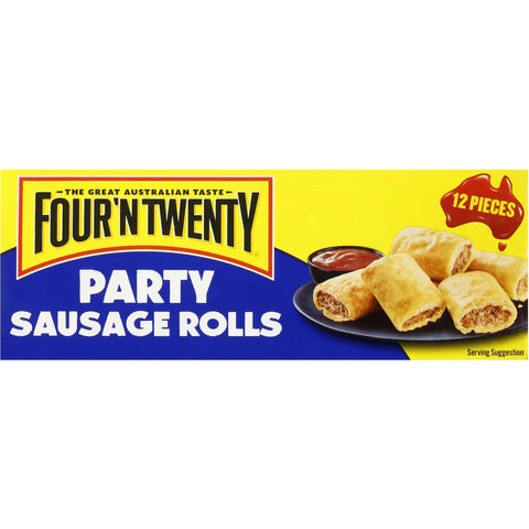 Four'n Twenty Sausage Roll Party 12 Pcs 500g