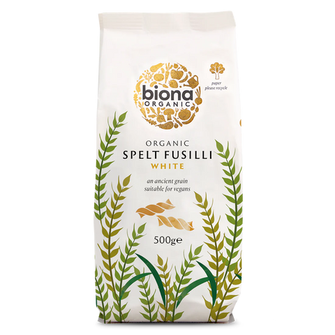 Biona Organic Spelt Fusilli White - 500g