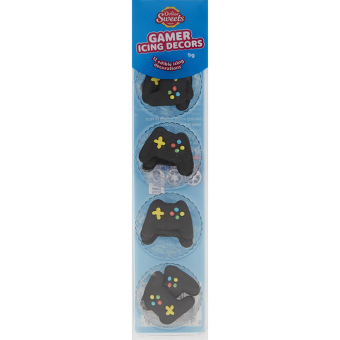 Dollar Sweets Gamer 12 Icing Decors 9g