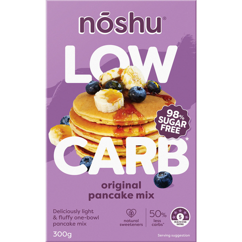 Noshu Low Carb Original Pancake Mix 300g