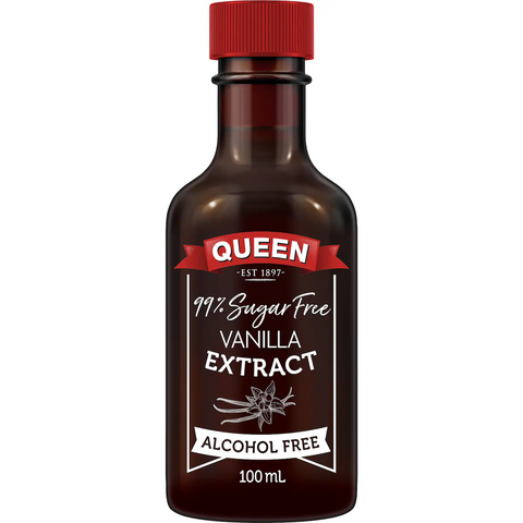 Queen 99% Sugar Free Vanilla Extract Alcohol Free 100mL