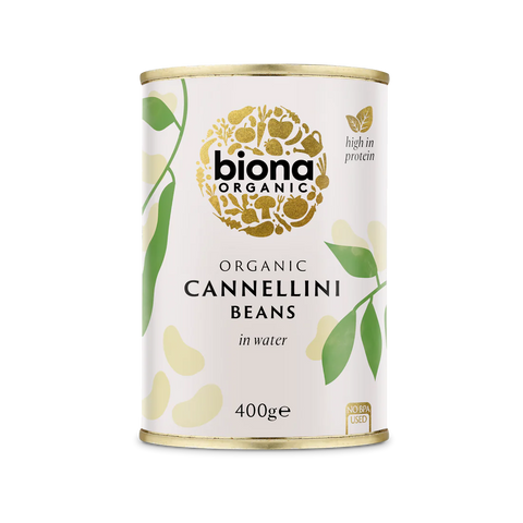 Biona Organic Cannellini Beans in Water - 400g