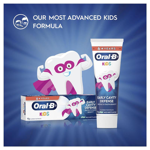 Oral-B Toothpaste Kids Early Cavity Defence 6+Yrs 92g