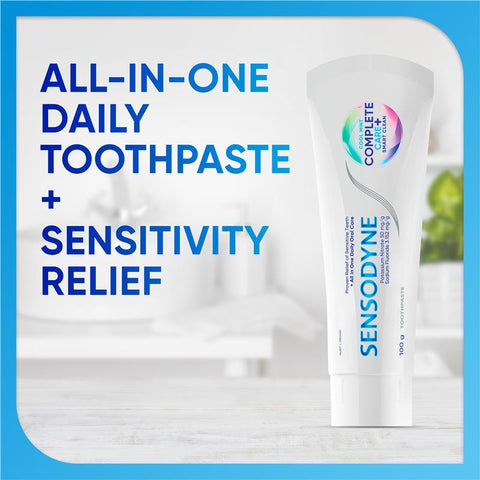 Sensodyne Toothpaste Complete Care + Smart Clean Cool Mint 100g