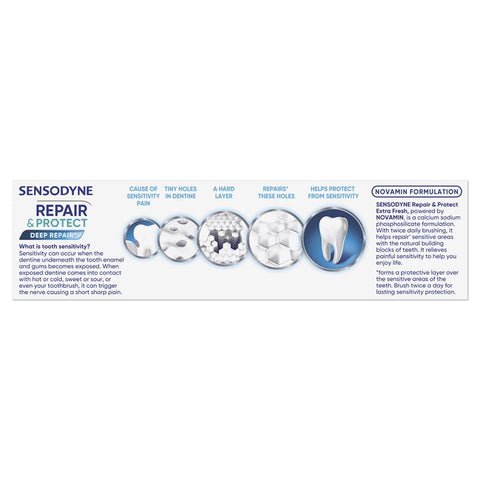 Sensodyne Sensitive Teeth Pain Repair & Protect Extra Fresh Toothpaste 100g