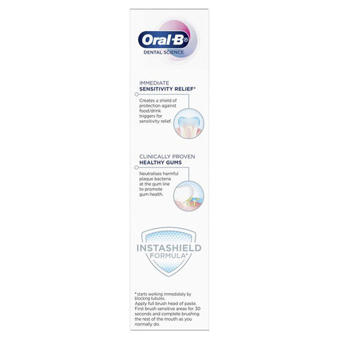 Oral B Toothpaste Sensitivity & Gum Gentle White 90g