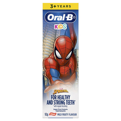 Oral B Toothpaste Spiderman Kids 3+ Years 92g