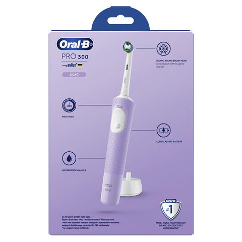 Oral B Power Toothbrush Pro 300 Lavender