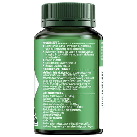 Nature's Own Ultra B 150 Forte 60 Tablets