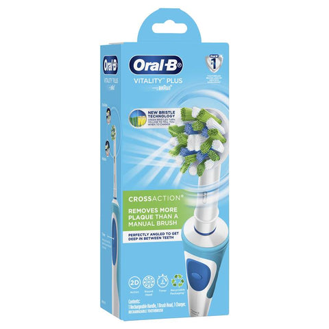 Oral B Vitality Plus Power Toothbrush Cross Action