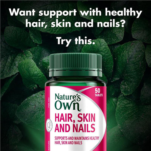 Nature's Own Hair Skin & Nails 50 Tablets