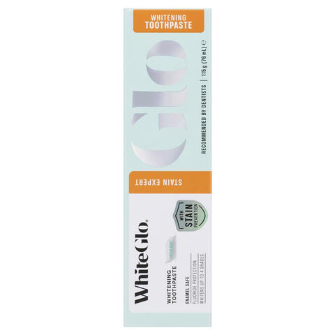 White Glo Stain Expert Toothpaste 115g