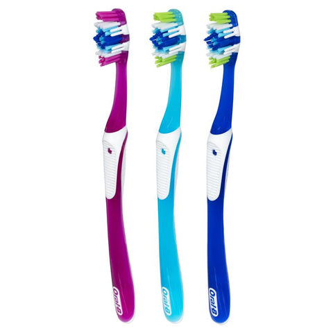 Oral B Toothbrush Complete 5 Way Clean Medium 3 Pack