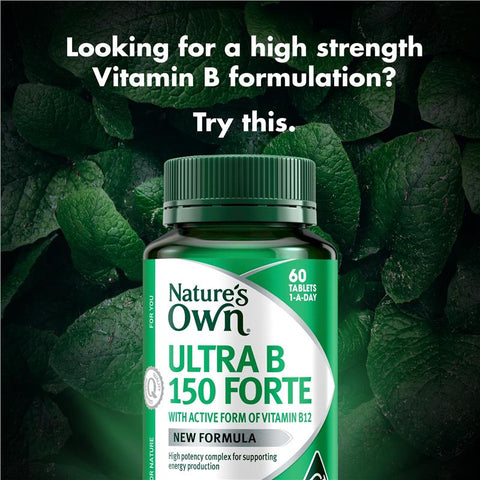 Nature's Own Ultra B 150 Forte 60 Tablets