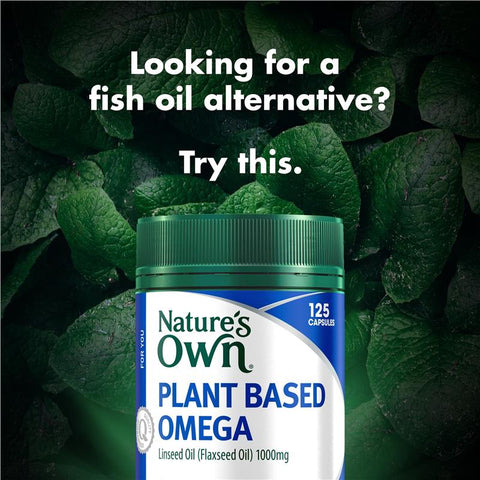 Nature's Own Plant Based Omega 125 Capsules