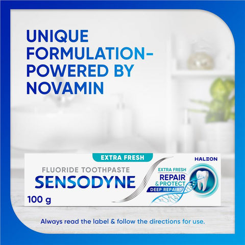 Sensodyne Sensitive Teeth Pain Repair & Protect Extra Fresh Toothpaste 100g