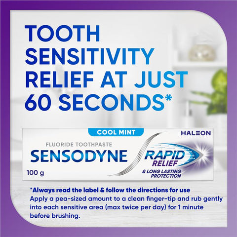 Sensodyne Sensitive Teeth Pain Rapid Relief Toothpaste 100g