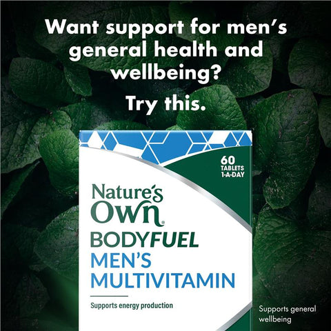 Nature's Own Bodyfuel Men's Multivitamin 60 Tablets