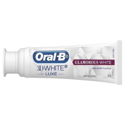 Oral B 3D White Luxe Glamorous White Toothpaste 95g