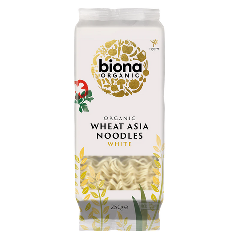 Biona Organic Wheat Asia Noodles White - 250g