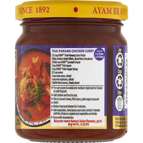 Ayam Thai Panang Curry Paste 195g