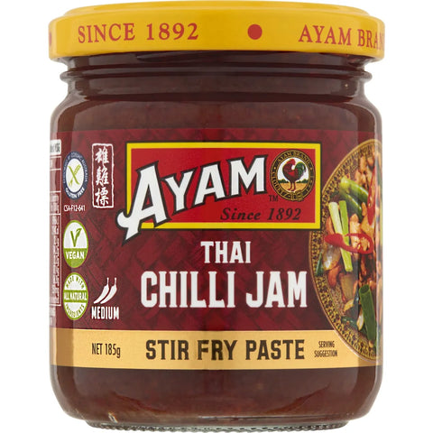 Ayam Thai Chilli Jam Stir Fry Paste 185g