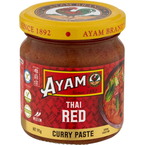 Ayam Thai Red Curry Paste 195g