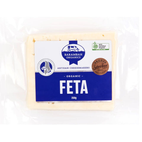 Barambah Organic Feta Block - 250g