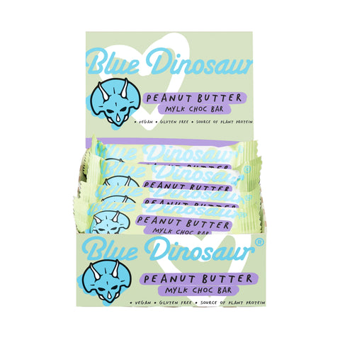 Blue Dinosaur Vegan Protein Bar Peanut Choc 45g