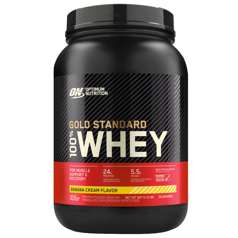 Optimum Nutrition Gold Standard 100% Whey Protein Banana Cream 907g